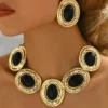 SHEIN 3 Pieces Jewelry Set/Necklace and Earrings Set