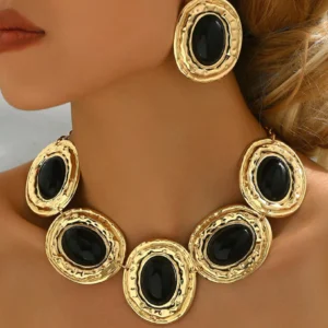 SHEIN 3 Pieces Jewelry Set/Necklace and Earrings Set