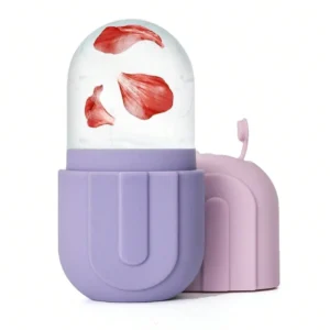 SHEIN Silicone Ice Tray Ice Mould 2in1 Face Ice Roller Reusable