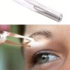 SHEIN 1 PC Eyelashes And Eyebrow Tweezers Stainless Steel # Black