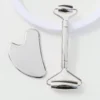 SHEIN Dual-Head Facial Roller & Heart-Shaped Massage Scraper