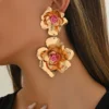 SHEIN Elegant Spring Summer Women Fashion Earrings