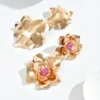 SHEIN Elegant Spring Summer Women Fashion Earrings