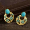 SHEIN Fashionable & Creative Niche Design Bohemian Style Earrings