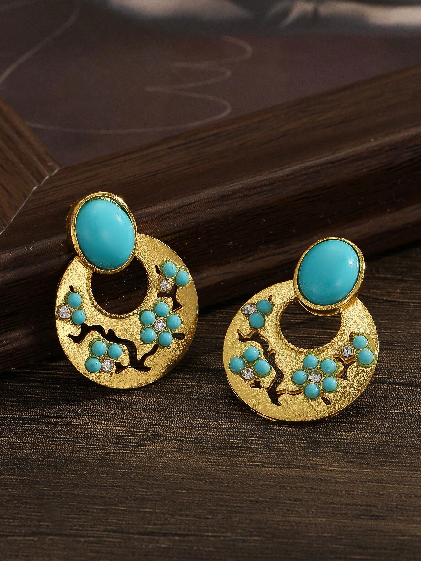 SHEIN Fashionable & Creative Niche Design Bohemian Style Earrings