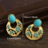SHEIN Fashionable & Creative Niche Design Bohemian Style Earrings