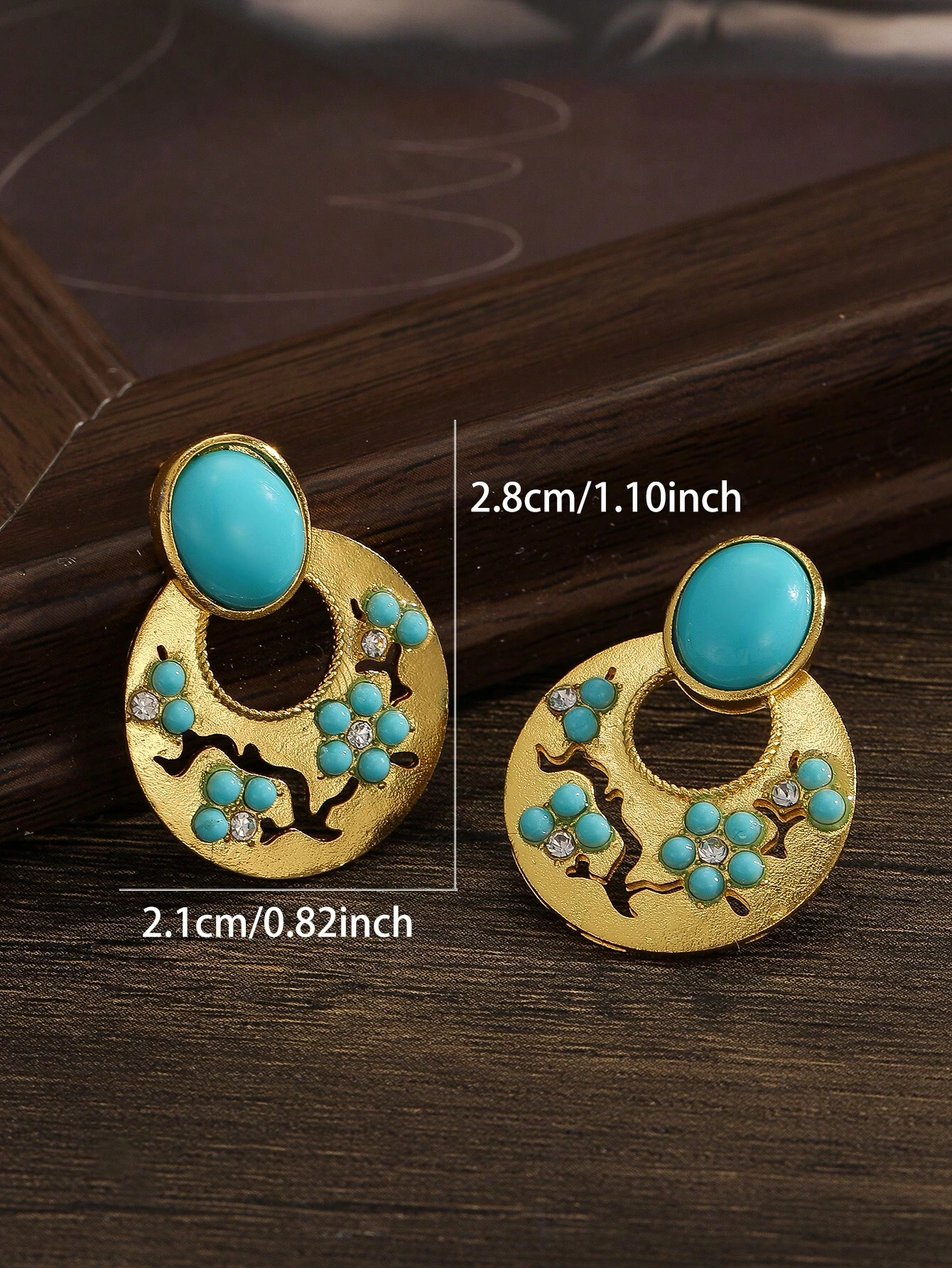 SHEIN Fashionable & Creative Niche Design Bohemian Style Earrings