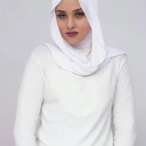 SHEIN Classic Casual Instant Chiffon Scarf