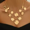 SHEIN Necklace With Pendant & Tassel, Creative Coin Decor