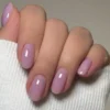 SHEIN 24pcs Taro Purple Nude Press On Nails