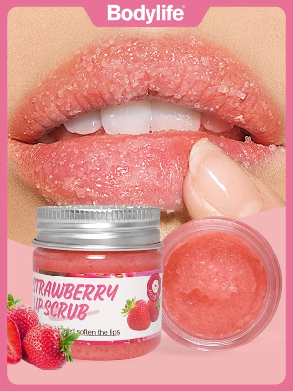 SHEIN 25g Strawberry Lip Scrub Rich Strawberry