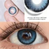 SHEIN Blue Contact Lenses For Half-Year Disposable