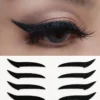 SHEIN 2sheets Eyeliner Print Tattoo Sticker