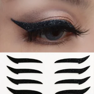 SHEIN 2sheets Eyeliner Print Tattoo Sticker