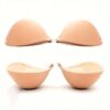 SHEIN 5cm Thick Leather Color Adhesive Bra Cups