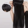 SHEIN A black brown wig and headband
