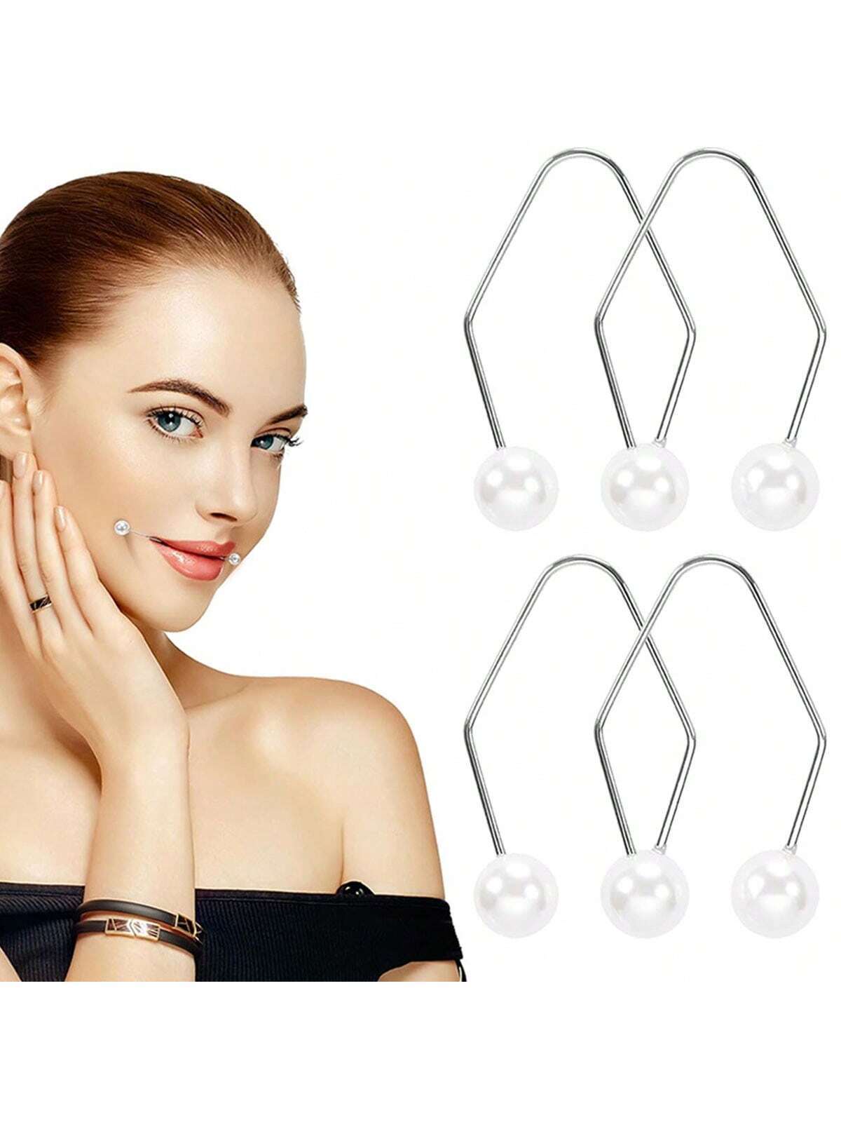 SHEIN Dimple Makers, A Facial Dimple Trainer, Wears A Dimple Maker