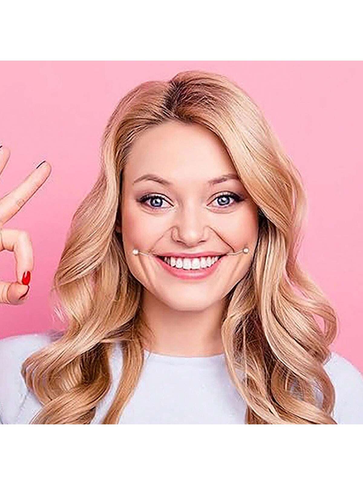 SHEIN Dimple Makers, A Facial Dimple Trainer, Wears A Dimple Maker