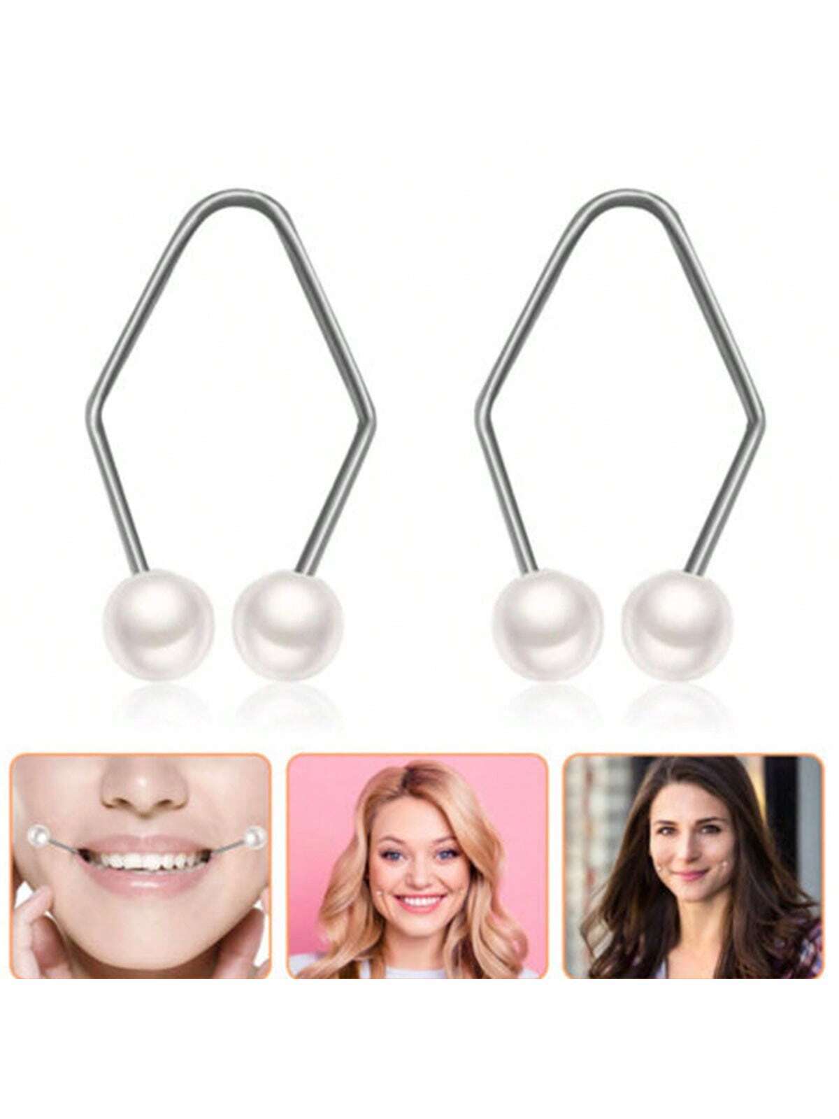 SHEIN Dimple Makers, A Facial Dimple Trainer, Wears A Dimple Maker