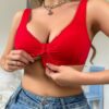 SHEIN Front Closure Women's Wireless Bra