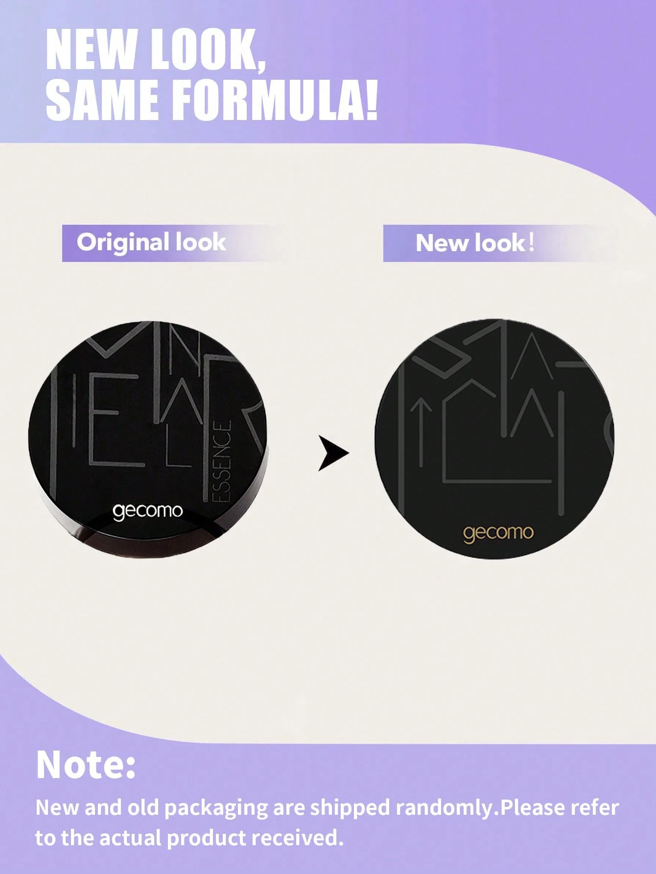 SHEIN GECOME Long Lasting Powder , Powder-Foundation Waterproof Oil #02 Ivory