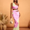 SHEIN HEAVINZ LANE Designer Boho Bohemian Spring Summer Pink Rose