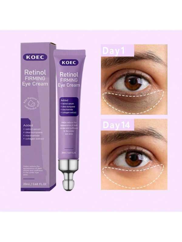 SHEIN KOEC Retinol Firming Eye Cream,Deep Moisturing Eye Serum