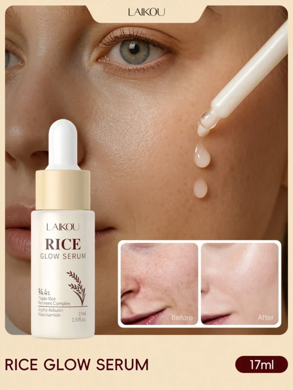 SHEIN LAIKOU 1 Pc Anti-Oxidation LAIKOU Rice Glow Serum
