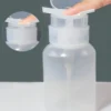 SHEIN 1Pc 200Ml Nail Polish Remover Press Bottle