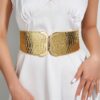 SHEIN Party 1pc Women's Dragon Pattern Elastic Waist Belt