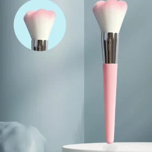 SHEIN Pink Flower Shaped Blush Brush
