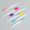 SHEIN 1 Pcs Double-Sided Silicone Nose Cleaning Brushs