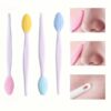 SHEIN 1 Pcs Double-Sided Silicone Nose Cleaning Brushs