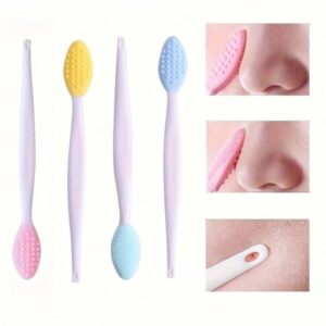 SHEIN 1 Pcs Double-Sided Silicone Nose Cleaning Brushs