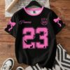 SHEIN EZwear Casual Minimalist Number 23 Graphic Round Neck Short Sleeve Loose T-Shirt