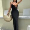 SHEIN Swim SXY Summer Women's Sexy Cover Up Dress