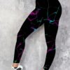 SHEIN Women Ombre Print Leggings