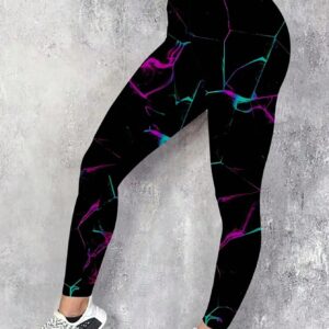 SHEIN Women Ombre Print Leggings