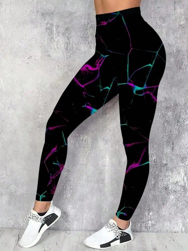 SHEIN Women Ombre Print Leggings