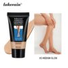 SHEIN Lakerain Leg Makeup, Brown-Gold Leg Highlighting