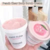 SHEIN Niacinamide Ice Cream Peach Scrub, Full Body Scrub