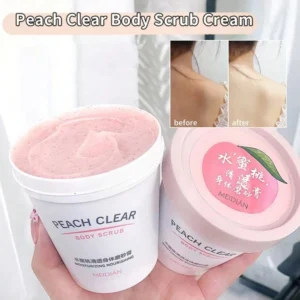 SHEIN Niacinamide Ice Cream Peach Scrub, Full Body Scrub