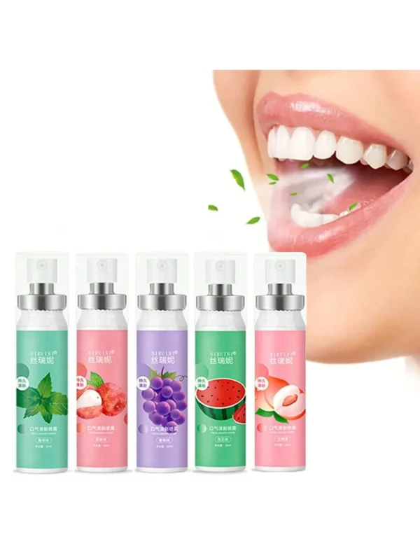 SHEIN Fruity Breath Fresheners,Cedarwood Oral Care For Bad Breath