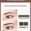 SHEIN Waterproof Eyebrow Powder & Brush