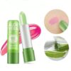 SHEIN Aloe Vera Lipstick Color Changing Lip Balm Moisturizing