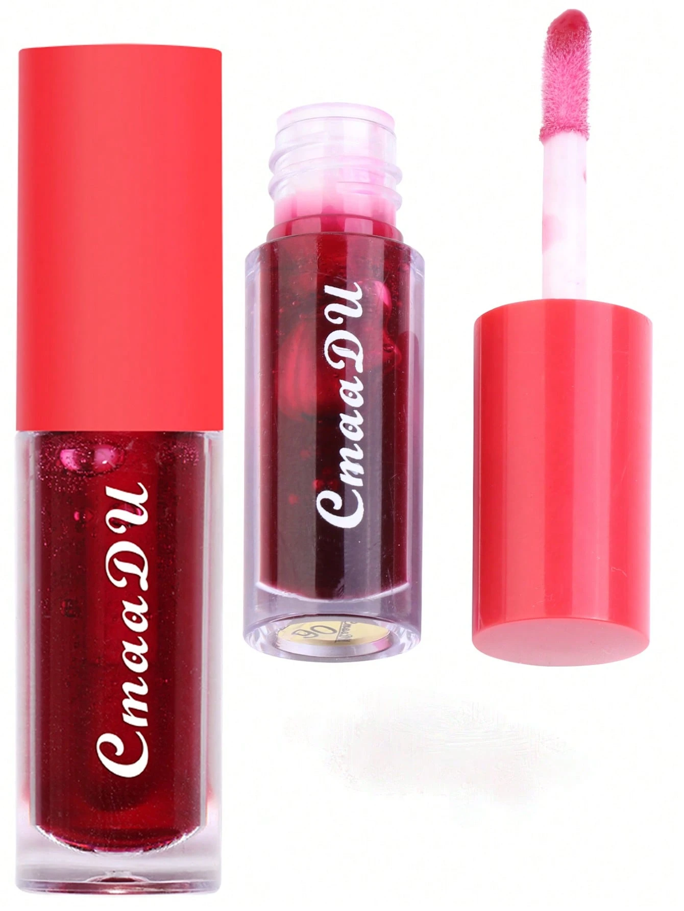 SHEIN CmaaDu CmaaDu Fruit Flavor Color Changing Lip Glaze