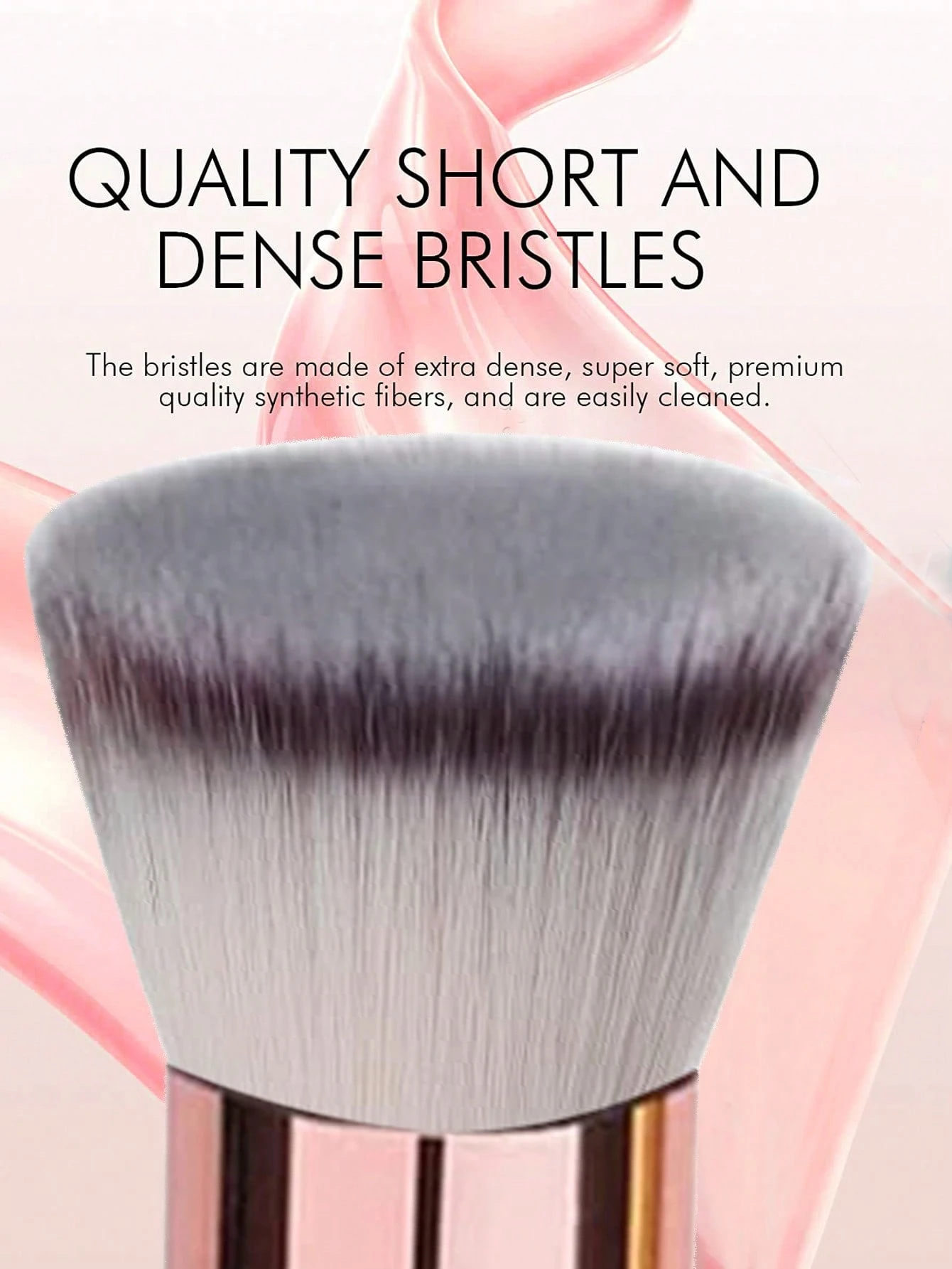 SHEIN Flat Top Foundation Brush For Mixing Liquid