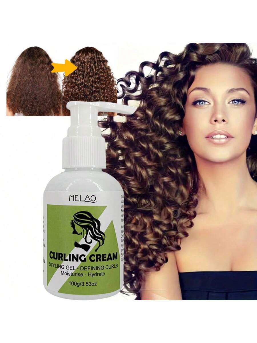 SHEIN GZE Hair Curling Cream Suitable For Ordinary Hair