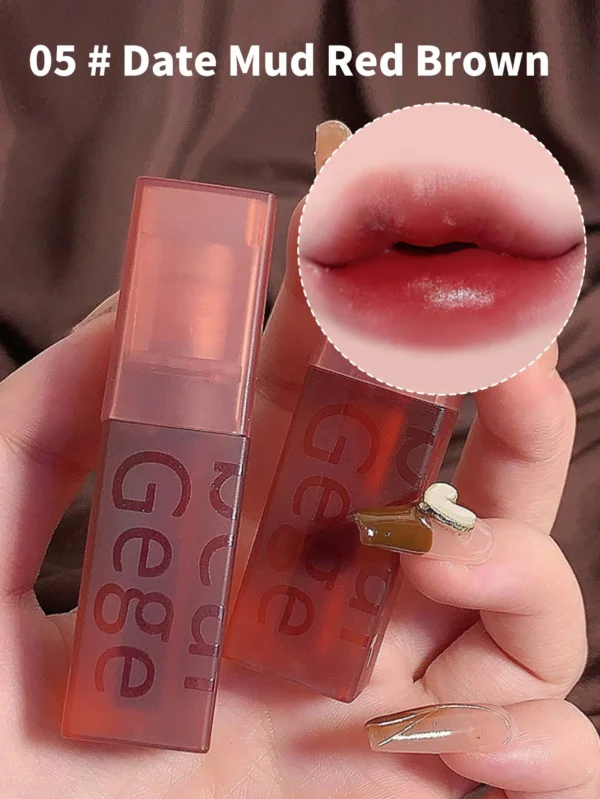 SHEIN Gege Bear Liquid Lipcolor,Glossy Lip Gloss, Long-lasting Waterproof