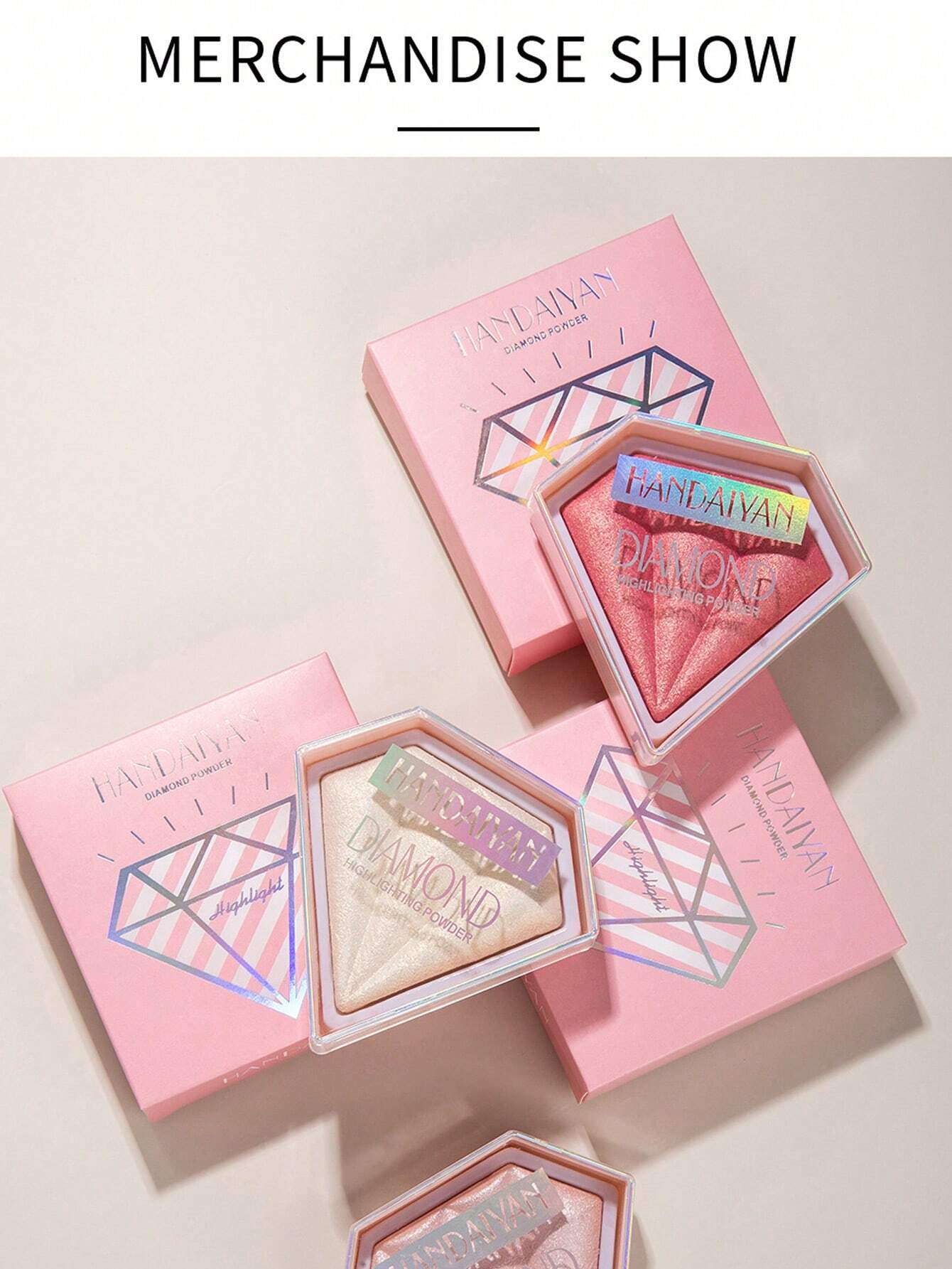 HANDAIYAN Diamond Rhombus Highlighter